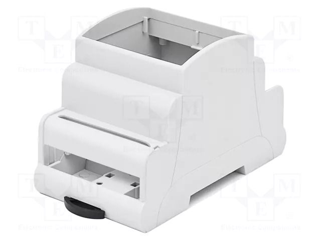 Enclosure: for DIN rail mounting; No.of mod: 3 ELBAG MR3/TK-GR-AL