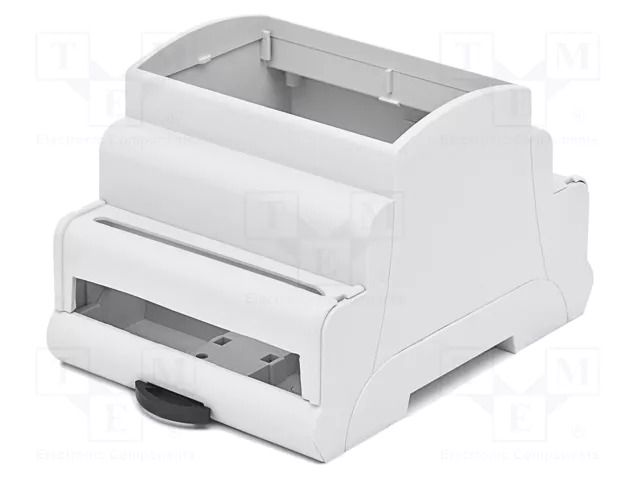 Enclosure: for DIN rail mounting; No.of mod: 4 ELBAG MR4/TK-AR-GR-AL