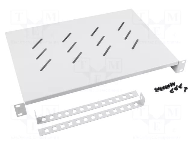 Shelf; 1U; grey; Standard: 19" LANBERG AK-1004-S
