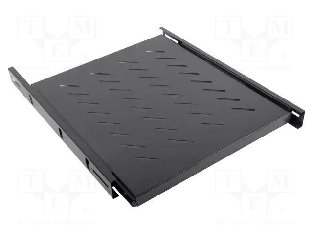 Shelf; 1U; black; Standard: 19" LANBERG AK-1007-B