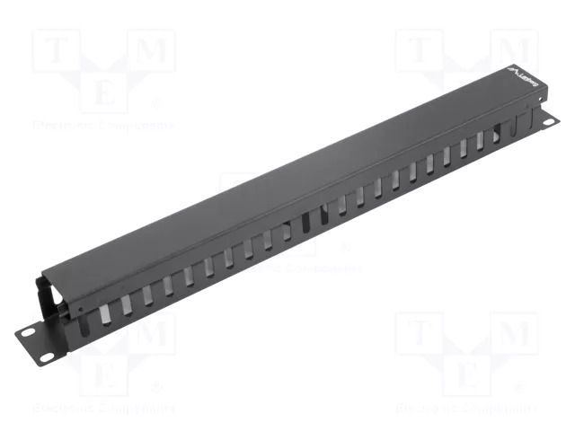 Cable organizer; 1U; Standard: 19" LANBERG AK-1201-B