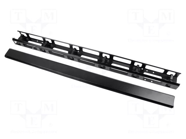 Cable organizer; 22U; black; vertical LANBERG AK-1212-B