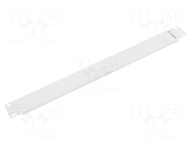 Stopper; 1U; grey; Standard: 19" LANBERG AK-1401-S