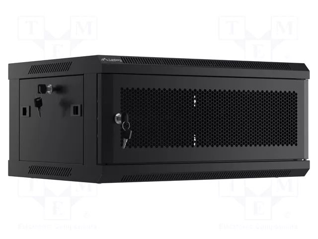Enclosure: rack cabinet; Standard: 19"; 4U; black; Z: 450mm; X: 600mm LANBERG WF01-6404-23B