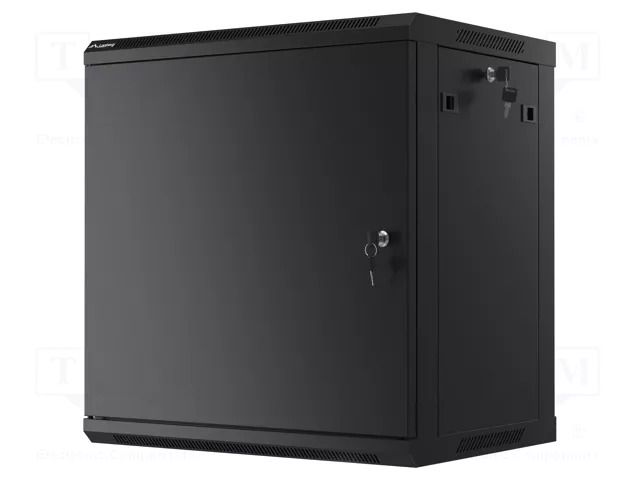 Enclosure: rack cabinet; Standard: 19"; 12U; black; Z: 450mm LANBERG WF01-6412-00B