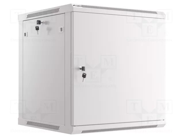 Enclosure: rack cabinet; Standard: 19"; 12U; grey; Z: 600mm; X: 600mm LANBERG WF01-6612-00S