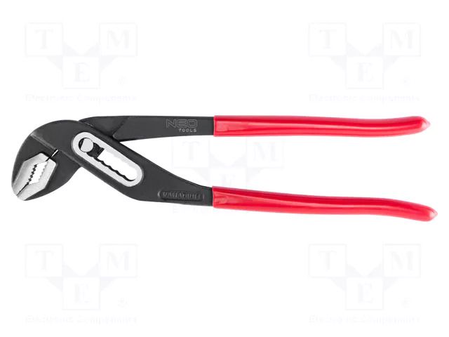 Pliers; for pipe gripping,adjustable; Pliers len: 300mm NEO TOOLS NEO-02-413