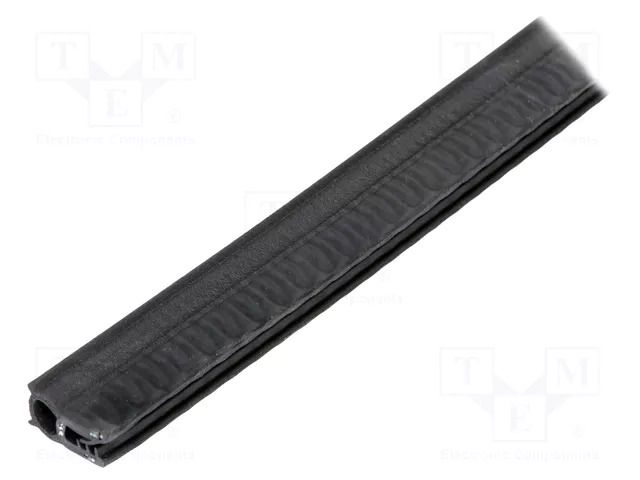 Gasket; EPDM; black; W: 11mm; H: 22mm; Panel thick: 1÷3mm MOREK MCC014AB12