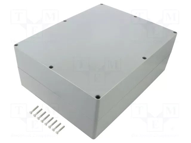 Enclosure: multipurpose; X: 230mm; Y: 300mm; Z: 111mm; ABS; dark grey GAINTA G30312-IP67