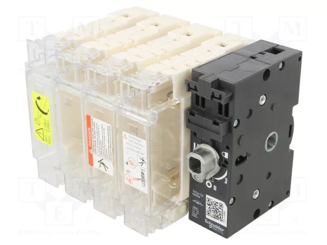 Fuse disconnector; for DIN rail mounting; 63A; 690V; Poles: 4 SCHNEIDER ELECTRIC GS2G4