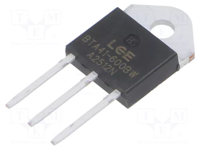 Triac; 600V; 40A; TO3P; Igt: 50mA; Ufmax: 1.55V LUGUANG ELECTRONIC BTA41-600B-LGE