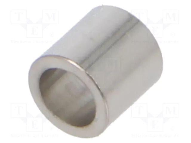 Spacer sleeve; 5mm; cylindrical; brass; nickel; Out.diam: 5mm DREMEC DR315/3.5X5