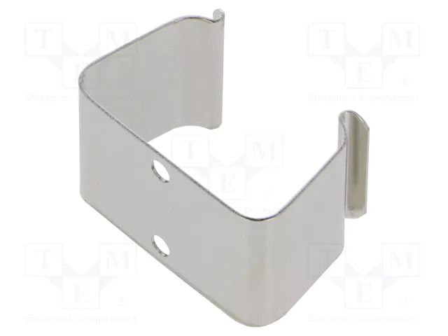 Holder; 6F22,6LR61; Batt.no: 1; rivet,screw; 17.45mm; steel KEYSTONE KEYS71