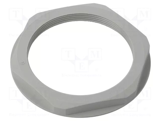 Nut; M63; halogen free; polyamide; UL94V-0; 75mm; grey; Pitch: 1.5 LAPP LP-53119270