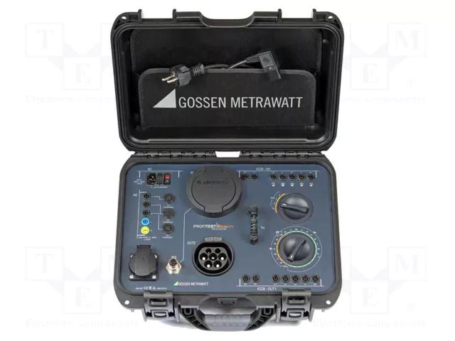 Meter: test adapter; Equipment: mains cable,etui; IP40; -5÷50°C GOSSEN METRAWATT GM-M513R