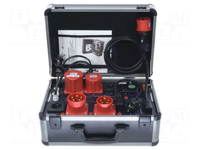 Test adapter; auto-off function; Inom: 16A; 405x300x220mm GOSSEN METRAWATT GM-Z745S