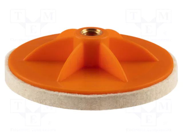 Felt polishing disk; Mounting: M14; Ø125x10mm NEO TOOLS NEO-08-961