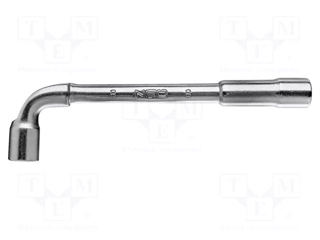 Wrench; L-type,socket spanner; HEX 8mm; Chrom-vanadium steel NEO TOOLS NEO-09-203