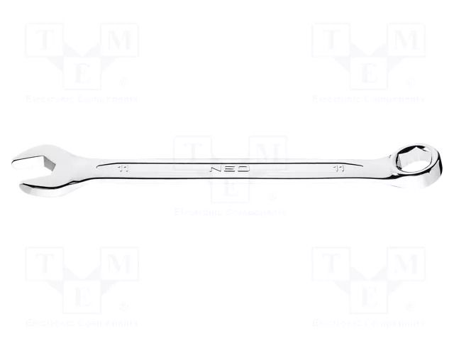 Wrench; 6-angles,combination spanner; 11mm; L: 150mm NEO TOOLS NEO-09-411
