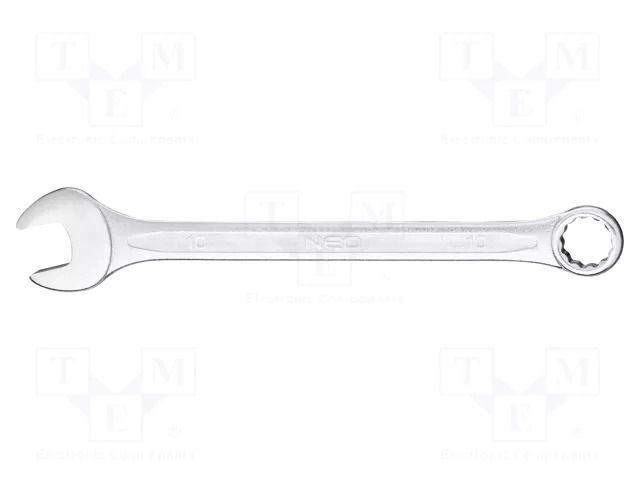 Wrench: combination spanner; 10mm; Chrom-vanadium steel; L: 140mm NEO TOOLS NEO-09-710