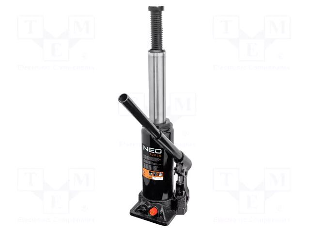 Bottle jack; 8000kg; Hmin: 230mm; Hmax: 456mm NEO TOOLS NEO-10-453