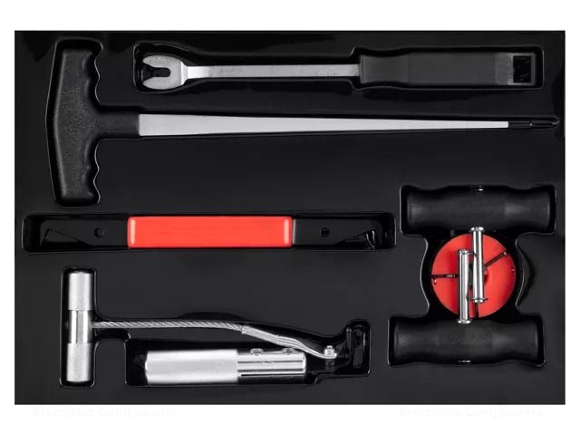 Kit: for dismantling car windows; 7pcs. NEO TOOLS NEO-11-819