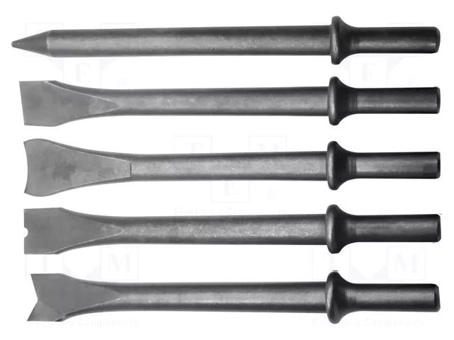 Chisels; Application: for pneumatic hammer chisel; 5pcs. NEO TOOLS NEO-14-029
