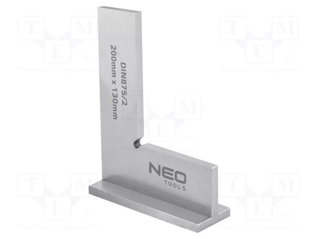 Try square; L: 200mm; Width: 130mm; with bracket NEO TOOLS NEO-72-033
