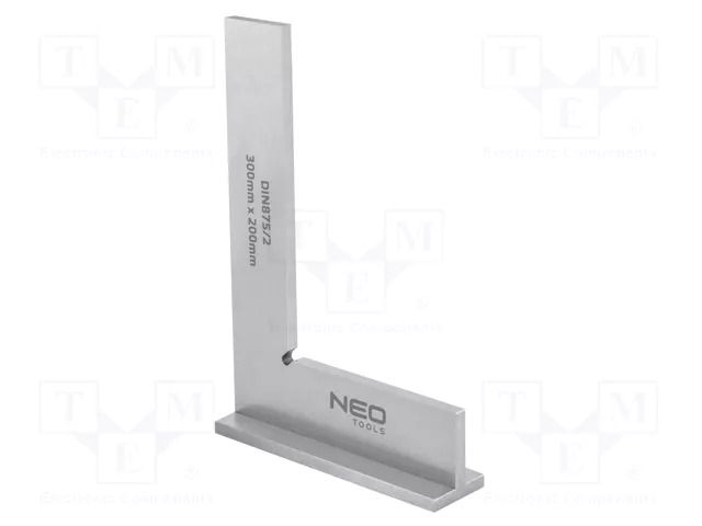 Try square; L: 300mm; Width: 200mm; with bracket NEO TOOLS NEO-72-035