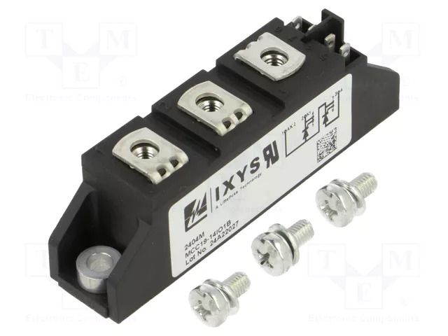 Module: thyristor; double series; 1.4kV; 18A; TO240AA; Ufmax: 2.29V IXYS MCC19-14IO1B