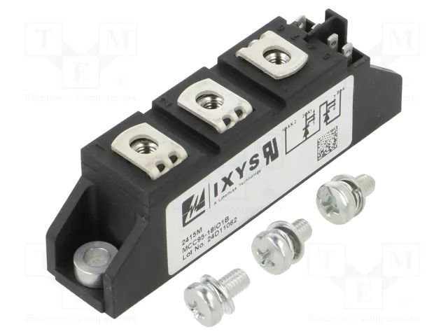 Double series; 1.8kV; 116A; TO240AA; Ufmax: 1.29V; Ifsm: 2.25kA IXYS MCC95-18IO1B