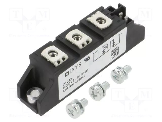 Module: diode-thyristor; 800V; 27A; TO240AA; Ufmax: 1.27V; bulk IXYS MCD26-08IO1B