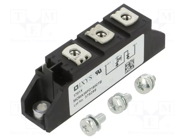 Module: diode-thyristor; 1.6kV; 35A; TO240AA; Ufmax: 1.22V; bulk IXYS MCMA35PD1600TB