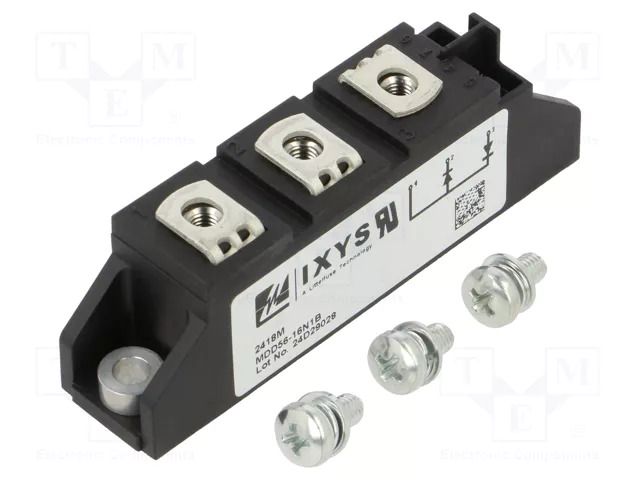 Module: diode; double series; 1.6kV; If: 71A; TO240AA; Ufmax: 1.14V IXYS MDD56-16N1B