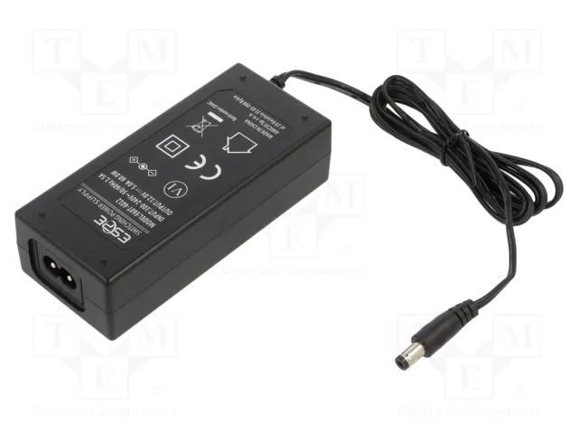 Power supply: switching; 12VDC; 5A; Out: 5,5/2,1; 60W; 90÷264VAC ESPE E60T-6012-211