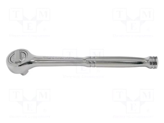 Rattle; 3/8"; with switch; 200mm; Teeth: 24; steel grip PROLINE PRE-18375