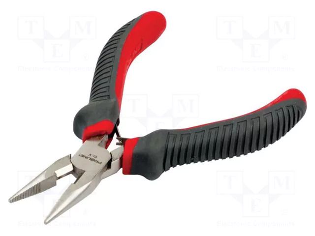 Pliers; straight,half-rounded nose; 125mm; MICRO PROLINE PRE-28791