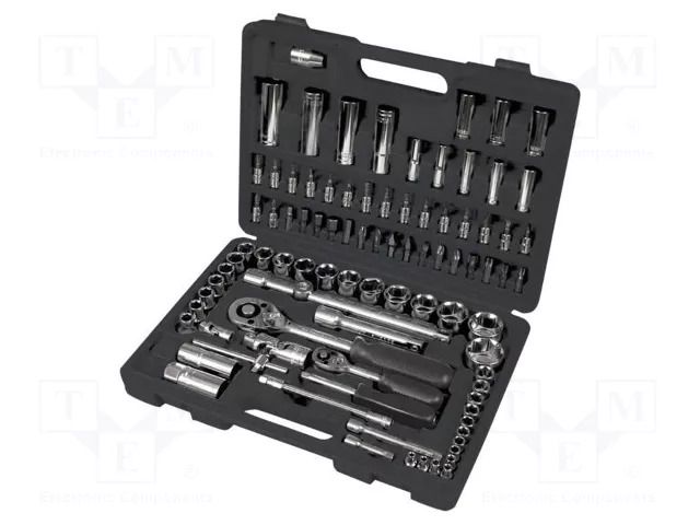 Wrench-set; 6-angles,socket spanner; Chrom-vanadium steel PROLINE PRE-48794