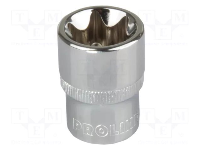 Socket; Torx® socket,socket spanner; E12; 1/2"; 38mm PROLINE PRE-18545