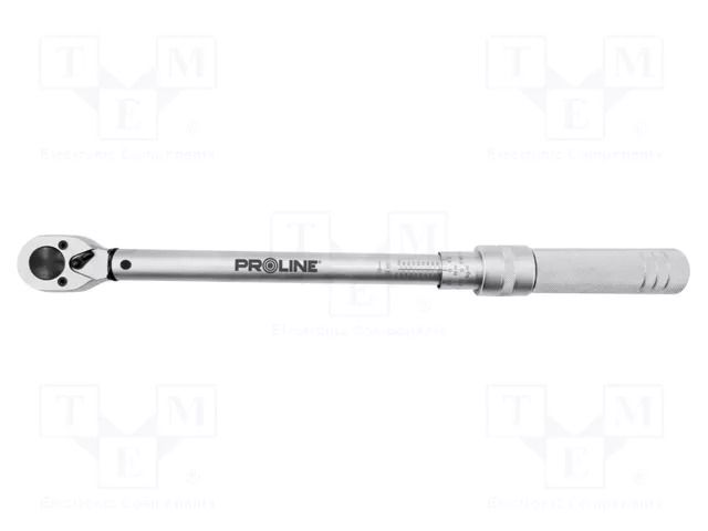Wrench; torque; 404mm; 20÷110Nm; Mounting: 3/8" PROLINE PRE-66700