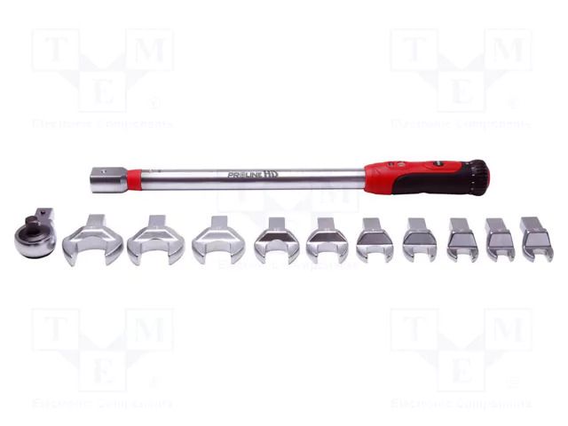 Wrench; torque; 472mm; 40÷200Nm; Mounting: 1/2" square PROLINE PRE-66812