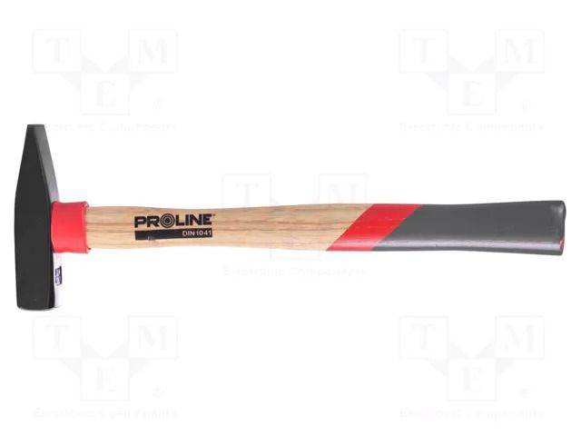 Hammer; fitter type; 1kg; wood (ash) PROLINE PRE-12590