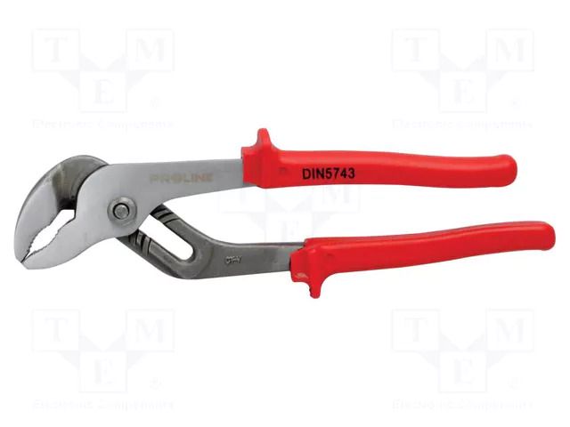 Pliers; for pipe gripping,adjustable; 250mm PROLINE PRE-28581