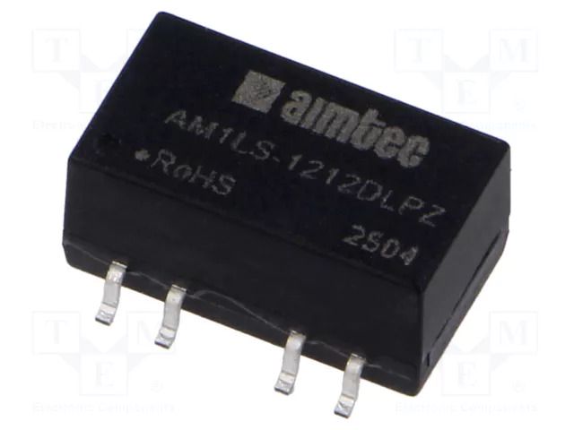 Converter: DC/DC; 1W; Uin: 10.8÷13.2VDC; Uout: 12VDC; Uout2: -12VDC AIMTEC AM1LS-1212DLPZ