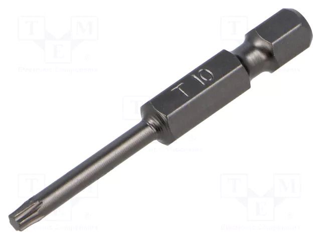 Screwdriver bit; Torx®; TX10; Overall len: 50mm FELO FL03610510