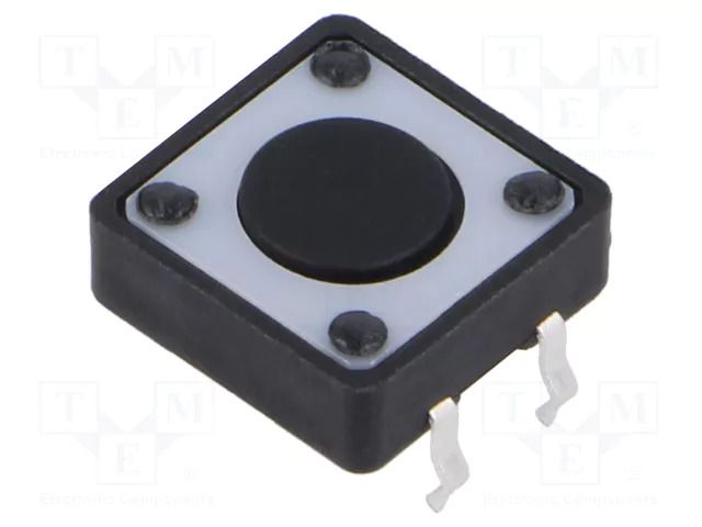 Microswitch TACT; SPST-NO; Pos: 2; 0.05A/12VDC; THT; 1.57N; 4.3mm E-SWITCH TL1100DF160Q