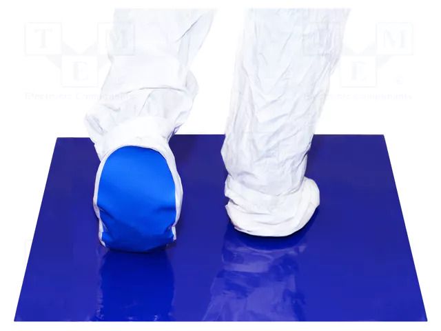 Mat: floor; contamination control; Thk: 1.14mm; blue; W: 457mm; ESD ANTISTAT ATS-609-0010