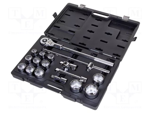 Wrench-set; socket spanner; Mounting: 3/4"; 17pcs. BETA BEBW928E/C17