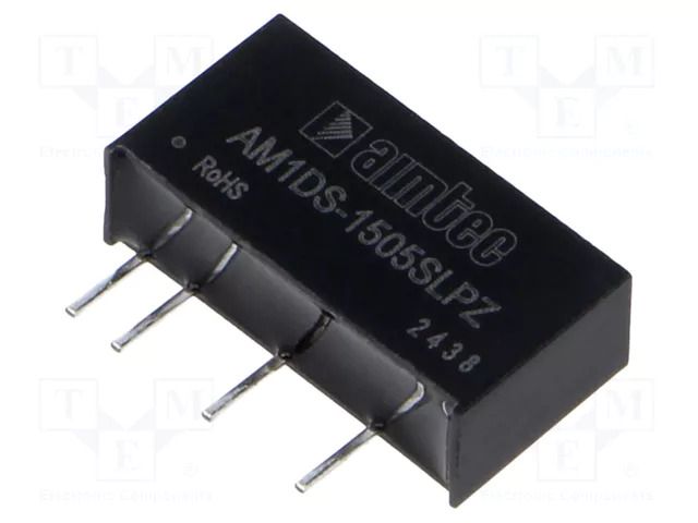Converter: DC/DC; 1W; Uin: 13.5÷16.5VDC; Uout: 5VDC; Iin: 78mA; SIP7 AIMTEC AM1DS-1505SLPZ