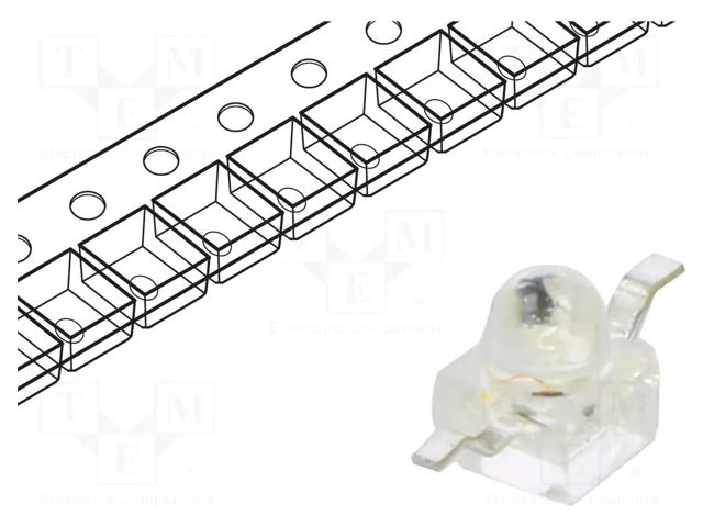 LED; red; SMD; Z-Bend; 900÷2400mcd; 1.95÷2.5VDC; 2.21x2.92x2.21mm KINGBRIGHT ELECTRONIC KM-27SURCK-09
